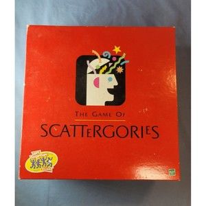 The Game Of SCATTEGORIES Milton Bradley Co Vintage 1988-97